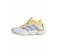 adidas Donna Courtstabil Indoor Shoes, Ftwr White/Crystal Sky/Ice Tangerine, 36 EU