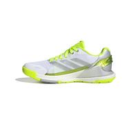Adidas Donna Crazyquick Lightstrike Padel Shoes, Lucid Lemon/Silver Metallic/Wonder White, 48 EU