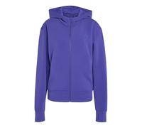 adidas Donna D4T Workout Full Zip Hooded Sweatshirt, Pure Purple, M