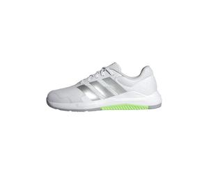 adidas Donna Dropset Base Training Shoes, Cloud White Matte Silver Lime Burst, 39 1/3 EU