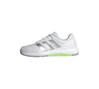 adidas Dropset Base White 8.5, Scarpe da Ginnastica e da Allenamento Donna, Ftwr Bianco Opaco Argento Lime Burst, 42 2/3 EU