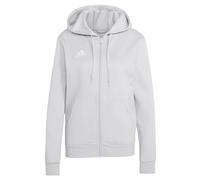 adidas Femme Entrada26 Full Zip Hoodie, Team Light Grey/White, M