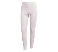 adidas Donna Essentials 3-Stripes Cotton Leggings, Clear Pink/White, XS