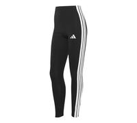 Adidas Leggings da donna Essentials 3-Stripes in cotone nero/bianco XL