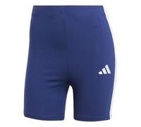 Short Essentials 3-Stripes High Waisted Biker Dark Blue / White M