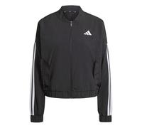 adidas Donna ESSENTIALS 3-STRIPES LIFESTYLE WOVEN BOMBER JACKET, black/white, S