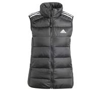 adidas Donna Essentials 3-Stripes Light Down Vest, Black, M