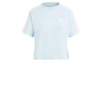 ADIDAS SPORTSWEAR Maglia funzionale 'Essentials 3-Stripes' blu chiaro / bianco, Taglia XL-XXL