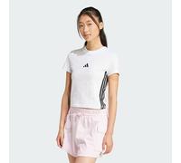 adidas - Women's 3-Stripes SJ Baby Tee - T-shirt S bianco