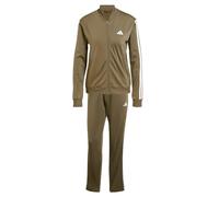 adidas Donna ESSENTIALS 3-STRIPES TRACKSUIT, Olive Strata, XS