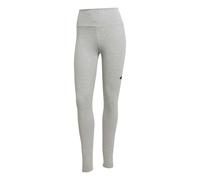 adidas Donna Essentials Big Logo Cotton Leggings, Medium Grey Heather/Black, XS