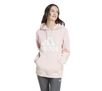 Felpa con cappuccio da donna adidas Essentials Big Logo Rose L