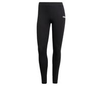 adidas Donna Essentials Linear Cotton Leggings, Black/White, L