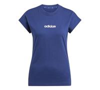 T-shirt Essentials Linear Cotton Dark Blue / White XS