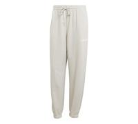 adidas Donna Essentials Linear French Terry Cuffed Pants, Wonder Alumina/White, XS