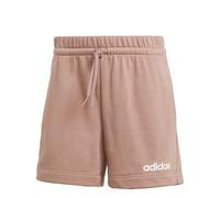 adidas Donna Essentials Linear French Terry Shorts, Warm Clay/White, XXS