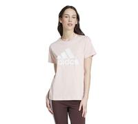 adidas Donna Essentials Logo Tee, Sandy Pink, S