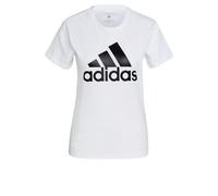 adidas Donna Essentials Logo Tee, White/Black, XXL Tall
