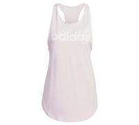 adidas Donna Essentials Loose Logo Tank Top, Clear Pink/White, XS