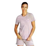 adidas Donna Essentials Monogram Slim Graphic Tee, preloved Fig, M