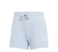 Adidas Pantaloncini Sportivi Da Donna Adidas 3 Stripes Sj Azzurro Chiaro Taglia: