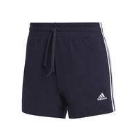 Adidas Donna Essentials Slim 3-Stripes Shorts, Legend Ink/White, M