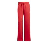 Adidas Donna Essentials Small Logo Feel Cozy Open Hem Pants, Pure Ruby/Black, L