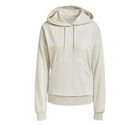 Adidas Felpa con cappuccio Essentials Small Logo French Terry Donna Wonder Alumina/White S