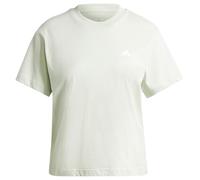 adidas Donna Essentials Small Logo T-Shirt, Linen Green, S