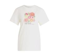 adidas Donna Floral Loose Graphic 2 Shirt, off White, S