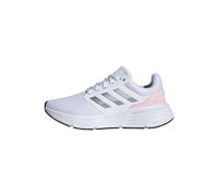 adidas Donna Galaxy 6 Shoes, Cloud White / Silver Metallic / Pink, 40 EU