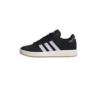 adidas Donna Grand Court Base 00S Shoes, Core Black/Ice Lavender/off White, 42 EU