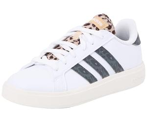 Adidas Donna Grand Court Base 2.0 Shoes, Cloud White/Carbon/Magic Beige, 37 1/3 EU