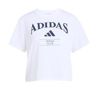 adidas Donna Heritage Graphic Shirt, White, XL