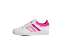 adidas Donna Hoops 4.0 Shoes, Ftwr Bianco Rosa Shock Rosa Lucido, 36 2/3 EU