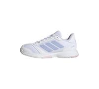 adidas Donna Ligra 8 Womens Indoor Shoes, Cloud White/Violet Tone/Clear Pink, 40 EU