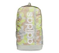 adidas Donna Linear Graphic Backpack, Multicolor/Wonder Silver/White, One size