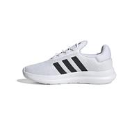 adidas Donna Lite Racer 4.0 Shoes, Ftwr White/Core Black/Cyber Met., 41 1/3 EU