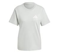 adidas Donna Lounge Verbiage Graphic T-Shirt, Wonder Silver, S