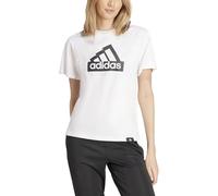 adidas Donna Modern Essentials Graphic Tee, White, XS