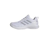 adidas Donna Novaflight 2 Indoor Shoes, Cloud White/Silver Metallic/Cloud White, 47 1/3 EU