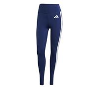 adidas Donna Optime Essentials 3 Stripes 7/8 Leggings, dark blue/white, XL