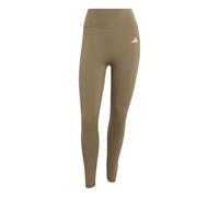 adidas Donna Optime Essentials Workout 7/8 Leggings Tights, Khaki Six, XL