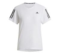 adidas Donna Own The Run Base Tee, White/Black, L