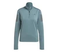 Adidas Donna Own The Run Half-Zip Jacket, Preloved Teal, XXS