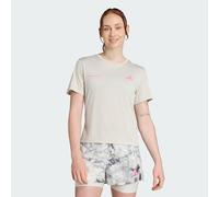 adidas Donna Own The Run Melange T-Shirt, Orbit Grey Mel, L