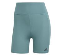 adidas Donna Own the Run Short Leggings, Preloved Teal, M 6 inch