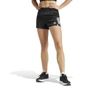 adidas Donna Own The Run Shorts, Black, L Long