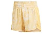 adidas Donna Pacer Essentials AOP Flower Tie-Dye Knit Shorts, Semi Spark, M