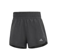 Adidas Donna Pacer Training 3-Stripes Woven High-Rise Shorts, Black, M 3 inch